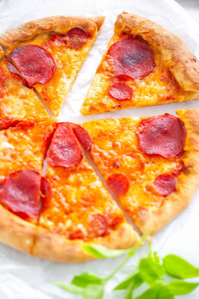 pepperoni pizza slices