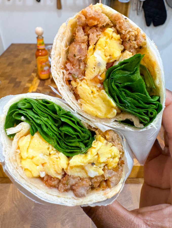 Turkey Breakfast Burritos – High Protein